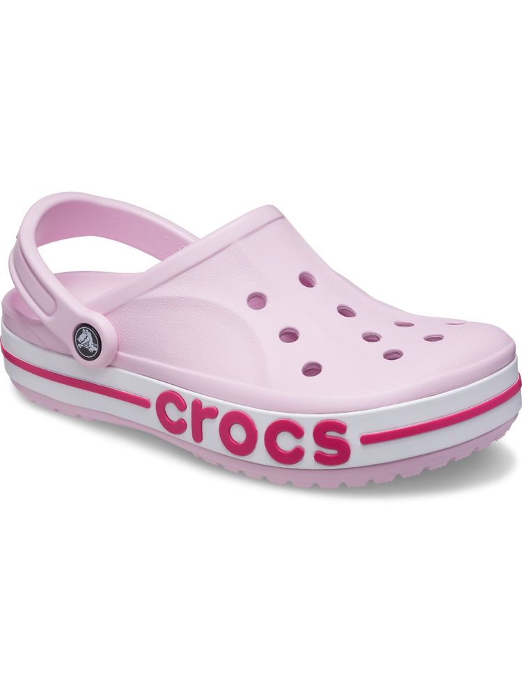 Crocs Bayaband Women Pink Clogs-image-39
