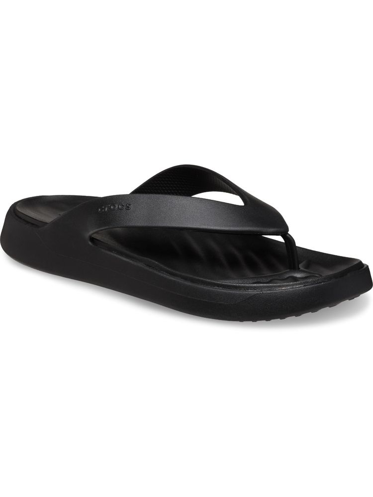 Crocs Getaway Women Black Flipflops-picture-13
