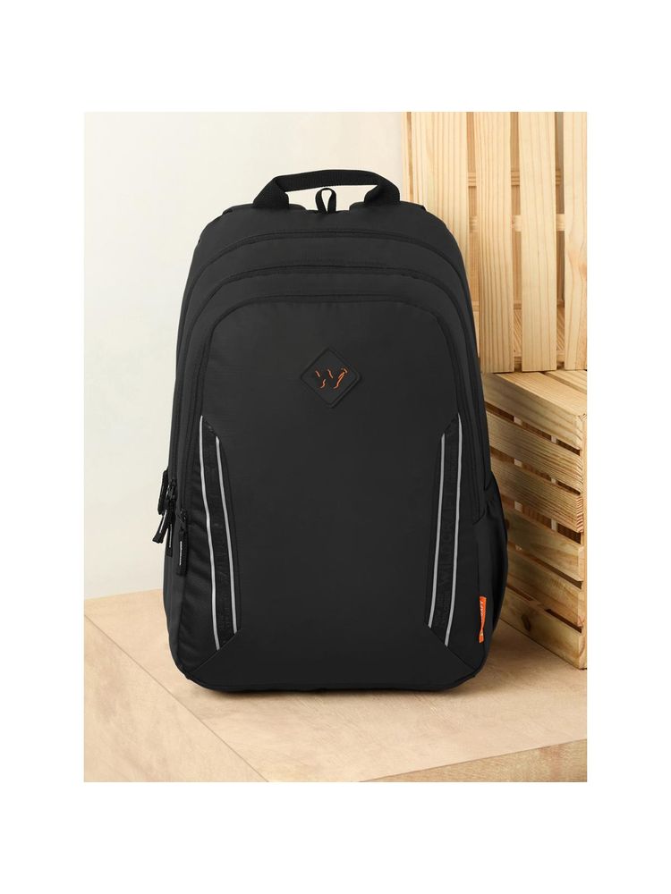 Wildcraft Dark Edition 45L Pro Laptop Backpack - Black-image-10