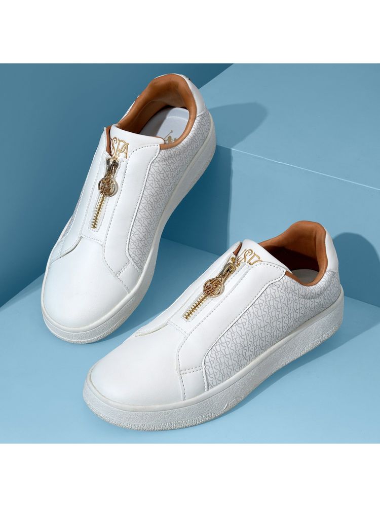 U.S. POLO ASSN. MARISA Women Sneakers - White-image-12