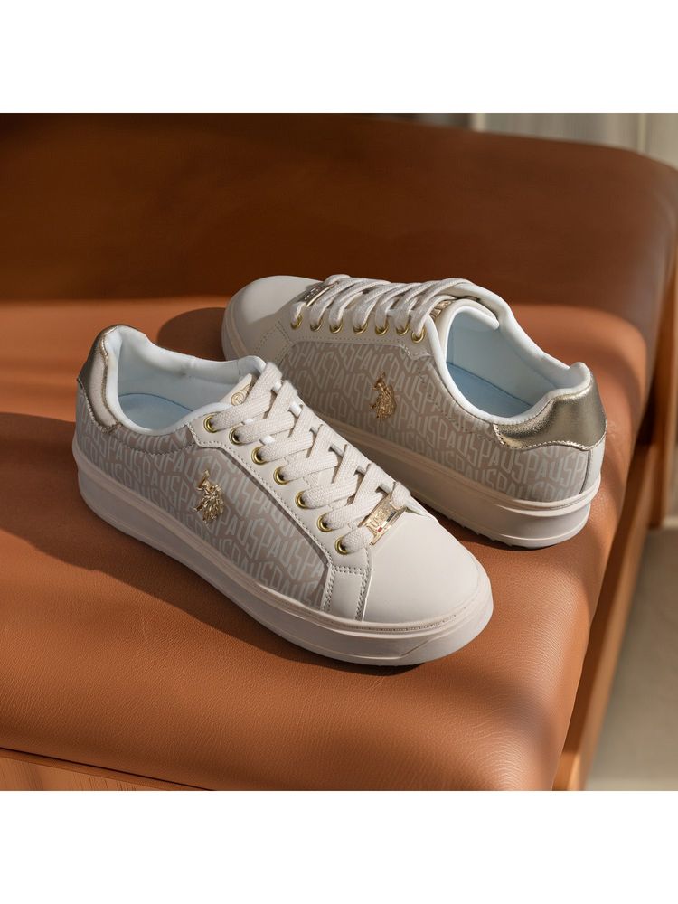 U.S. POLO ASSN. NARCISA Women Sneakers - Beige-image-16