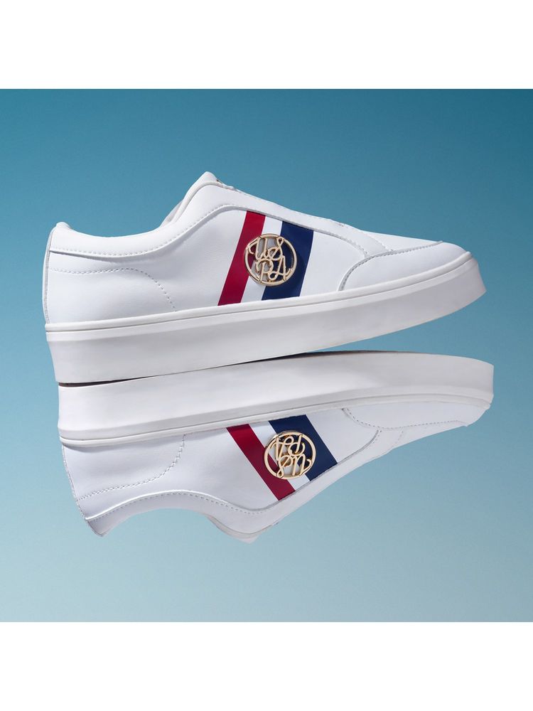 U.S. POLO ASSN. TIZIANA Women Sneakers - White-image-1