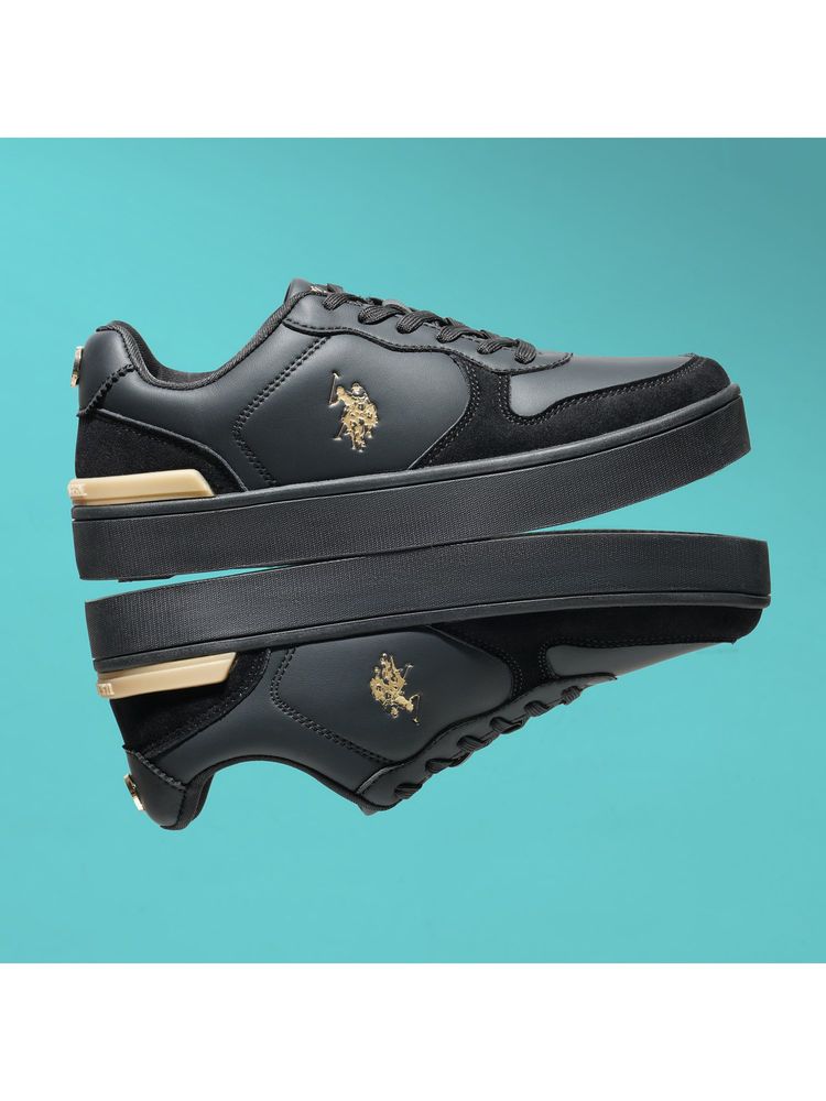 U.S. POLO ASSN. INGRID 2.0 Women Sneakers - Black-image-3