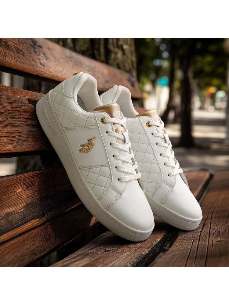 U.S. POLO ASSN. SIMONE 3.0 Women Sneakers - Off White-picture-12