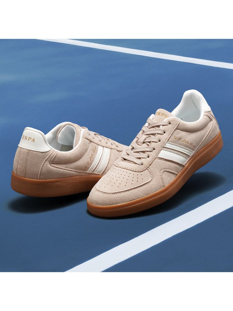 U.S. POLO ASSN. Women EDDA Beige Sneakers-picture-20