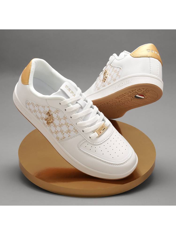 U.S. POLO ASSN. Women Ryna 2.0 White Sneakers
