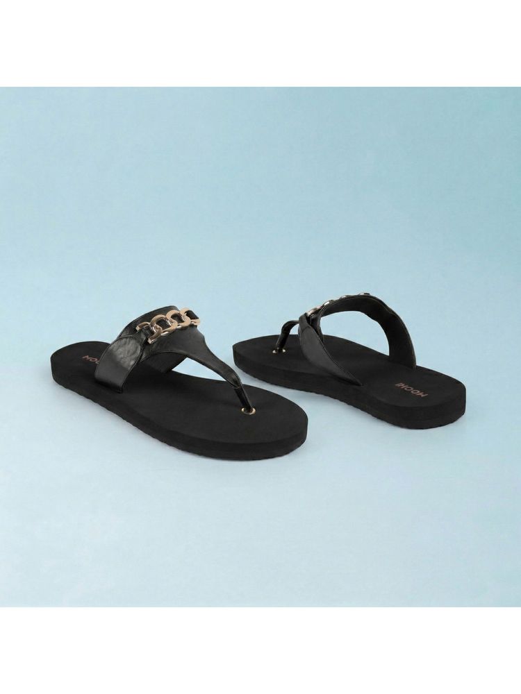 Mochi Womens Black Casual Flats-image-28