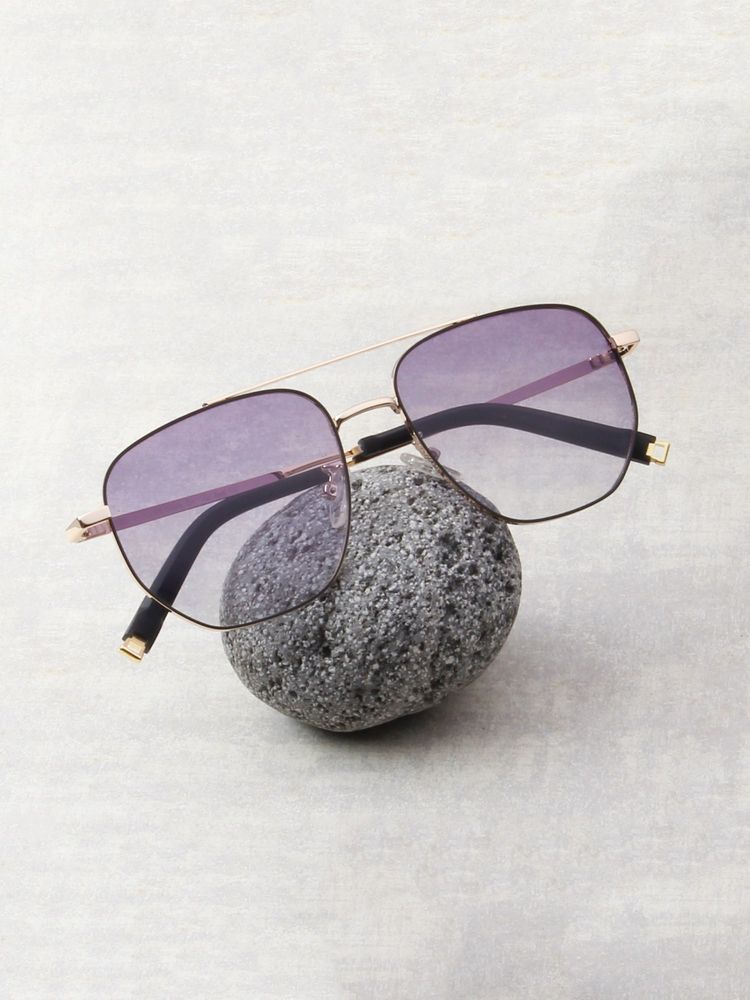 TED SMITH Unisex Aviator Metal Gold-Purple Graded Sunglasses With Polarized Lenses-AVITION_C1-picture-28