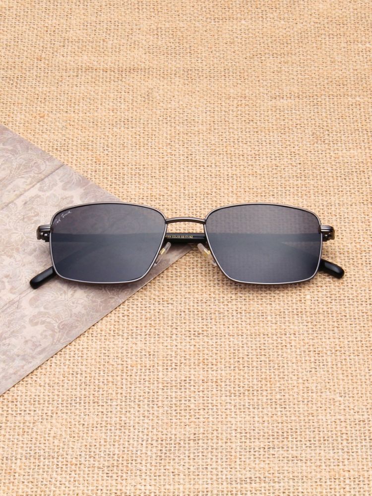 TED SMITH Unisex Black Lens & Grey-Toned Square Sunglasses-SUN-ADRIAN_C3-image-46