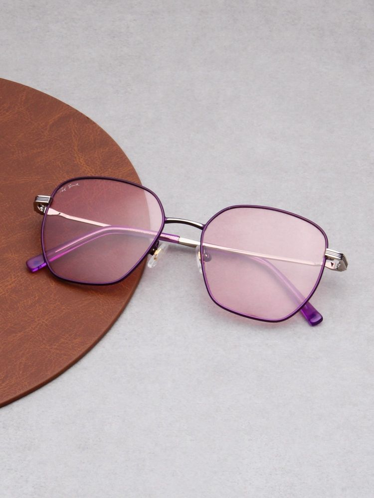 TED SMITH Unisex Pink Lens & Purple Sunglasses-SUN-LINUS_C3-picture-18
