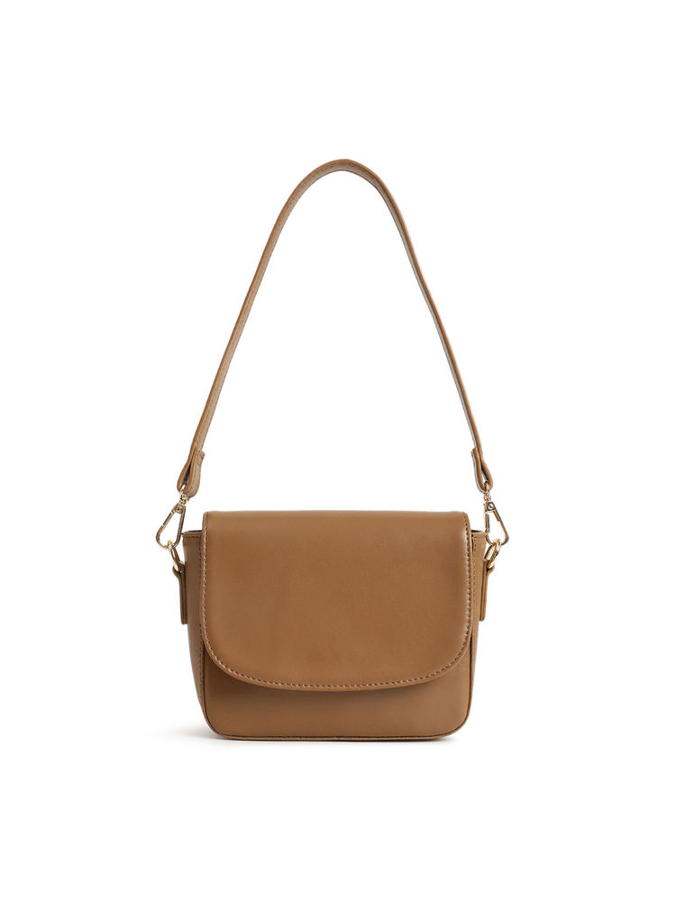 fastrack accessories Fastrack Tan Casual Shoulder Bag for Women-picture-14
