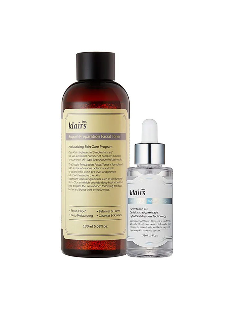 Klairs Vitamin Drop & Supple Toner Combo