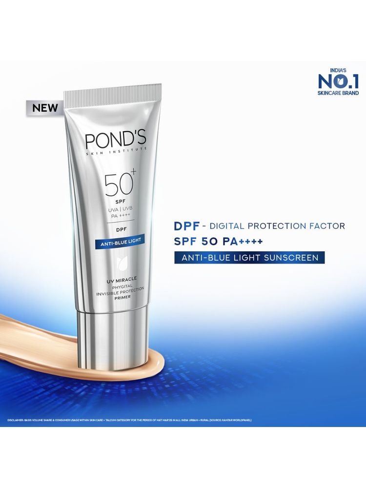 Ponds Anti-Blue Light Uv Miracle SPF 50 PA ++++ & DPF-picture-30