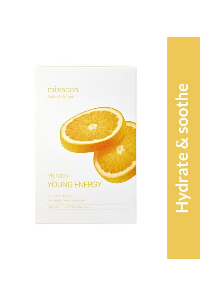 Mixsoon Daily Mask Pack Monday, Calms, Hydrates & Soothes Dry Skin Sheet Mask-picture-22