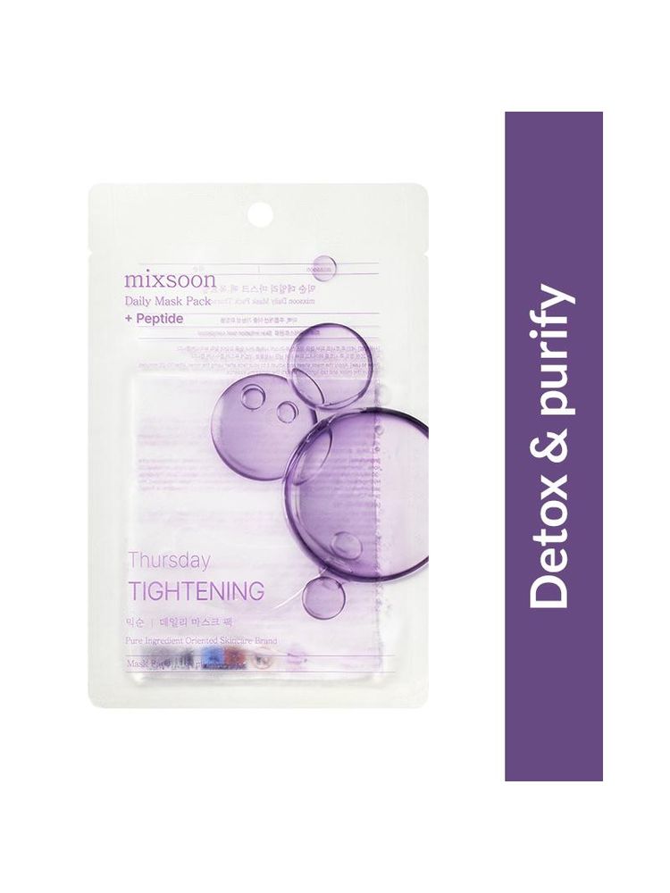 Mixsoon Daily Mask Pack Thursday Purifying & Detoxifying Sheet Mask-image-49