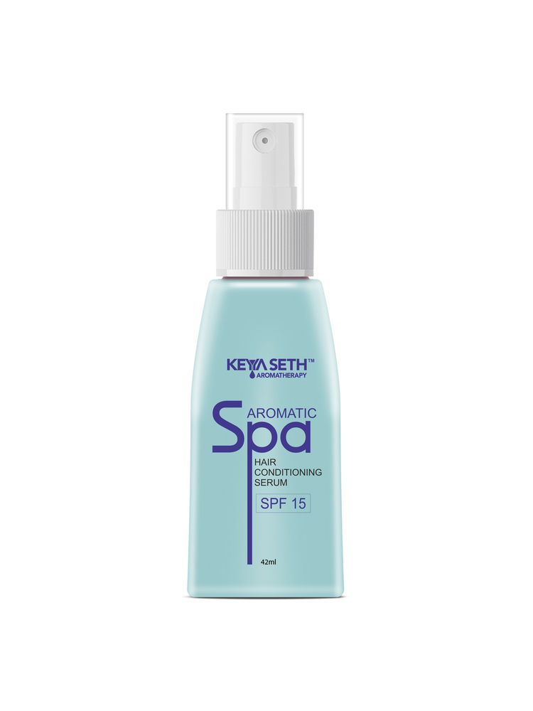 Keya Seth Aromatherapy- Aromatic Spa Hair Conditions Serum SPF 15-for Dry- Rough Hair-image-43