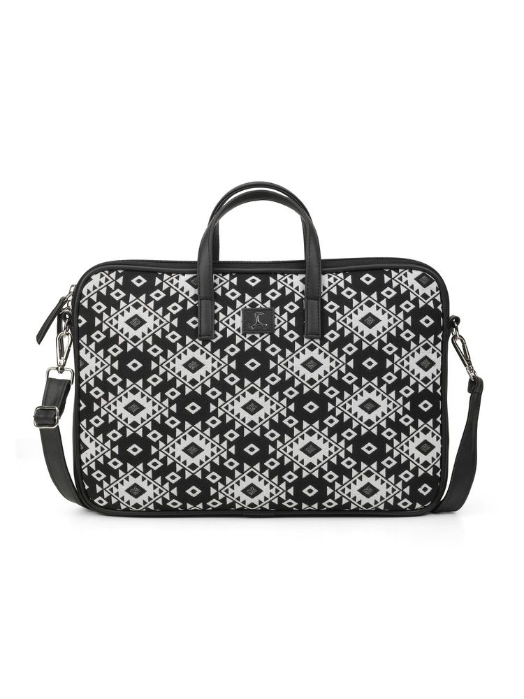 Mochi Women Black Casual Laptop Bag-image-36