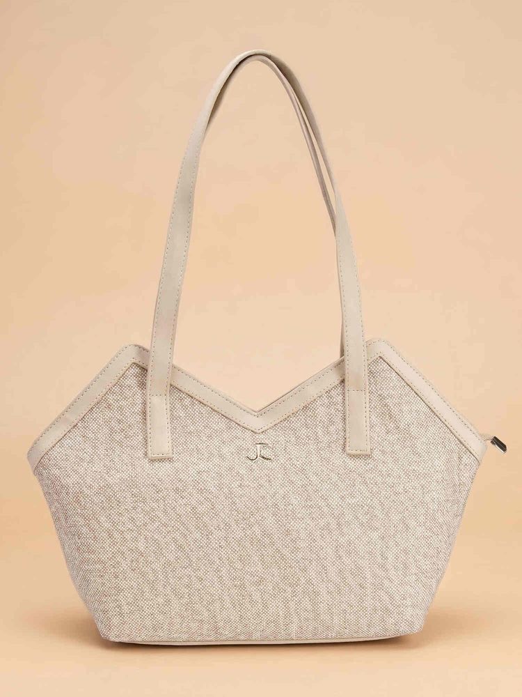 Mochi Women Beige Casual Handbag-picture-10