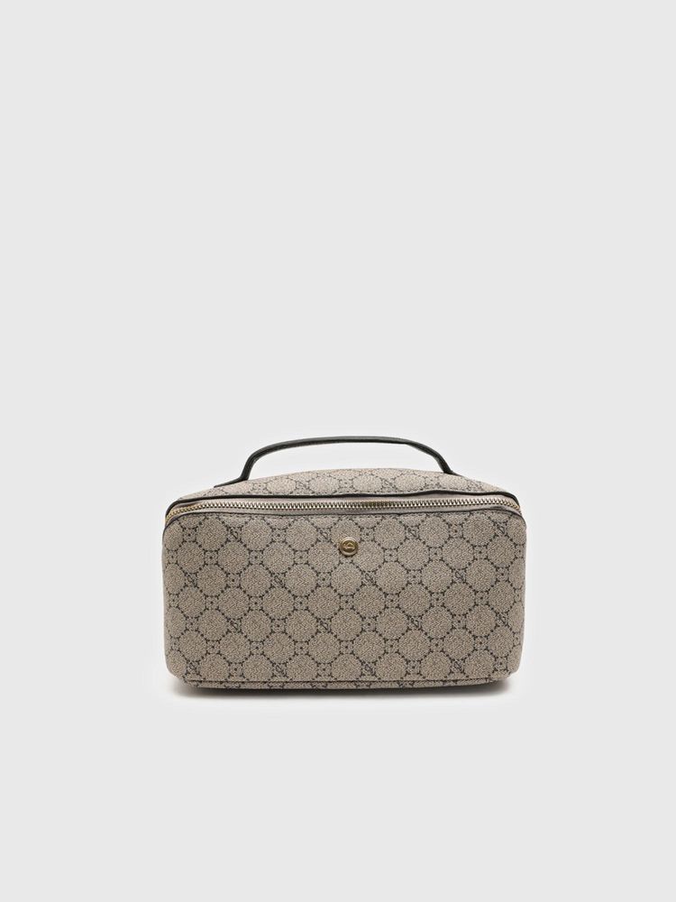 CARPISA ITALIA Women Diana Taupe Printed Pouch (M)-picture-25