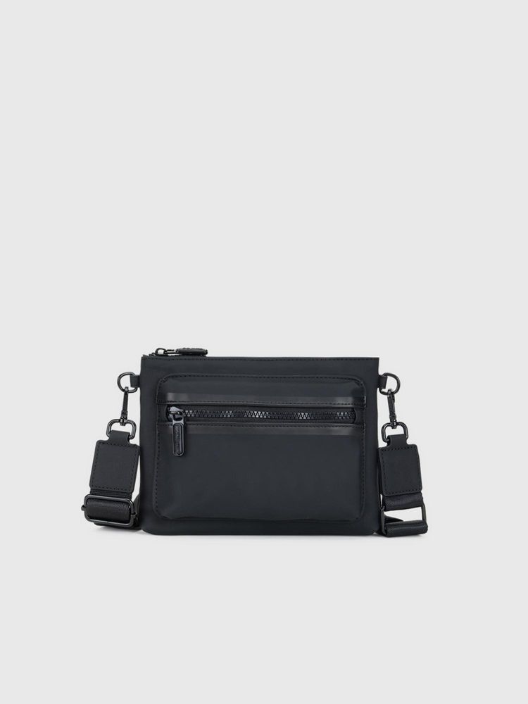 CARPISA ITALIA Black Bristol Go Men Crossbody Bag (S)-image-36