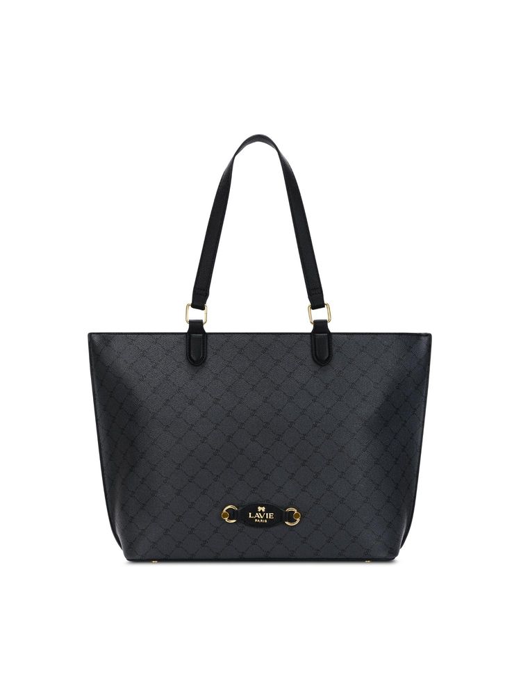 Lavie Paris Women's Marcus Laptop Tote Bag- Charcoal (LARGE)-image-8