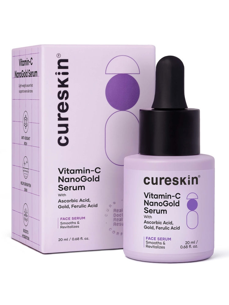 Cureskin Vitamin C Nanogold Face Serum With Ferulic Acid-picture-12