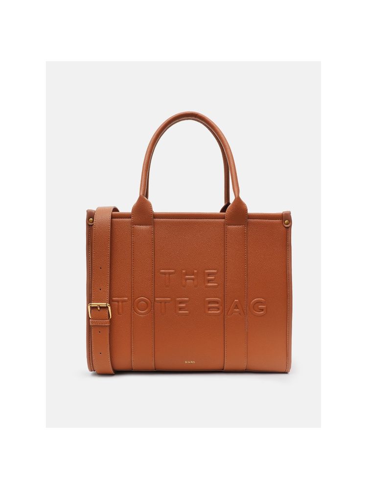 kazo fashion Kazo 2Nd Edit Brown Tote Bag Bag (Set of 2) (L)-picture-22