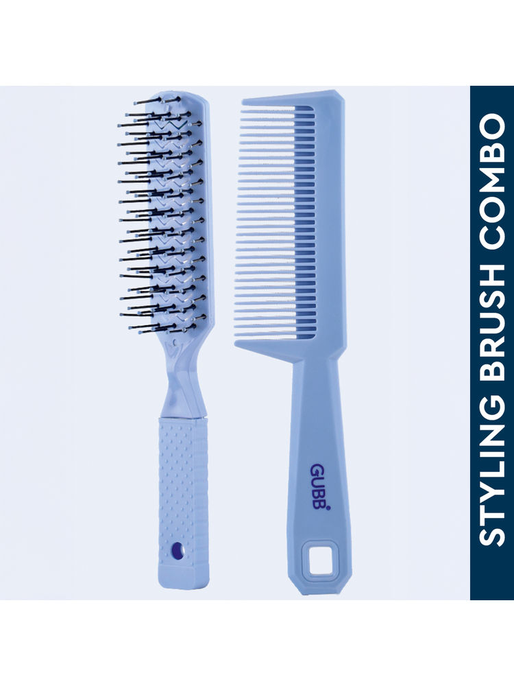 GUBB Santorini Hues Styling Combo (Vent Hair Comb + Hair Brush)-image-32