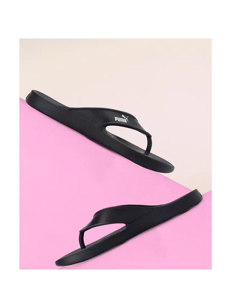 Puma Unisex Black Flipflops-image-0