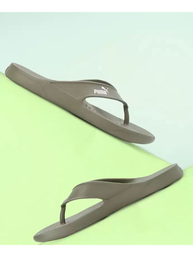 Puma Unisex Olive Flipflops-picture-13