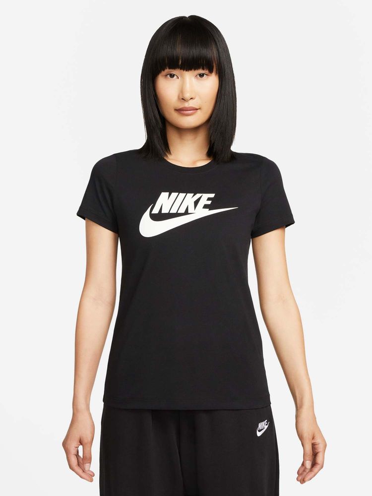 Nike Black Sportswear Nsw Tee Essntl Icon Ftra Women T-Shirt-picture-22