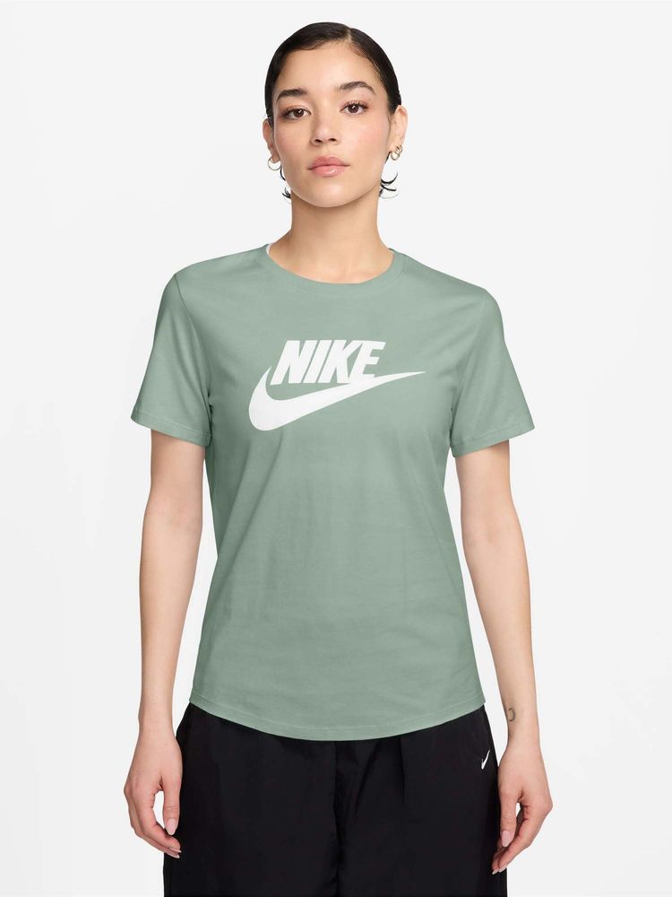 Nike Grey Sportswear Nsw Club Tee Icn Ftra Women T-Shirt-image-28