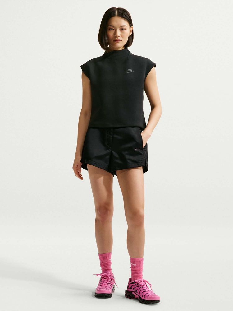 Nike Women Sportswear Black Hot Shorts-picture-18