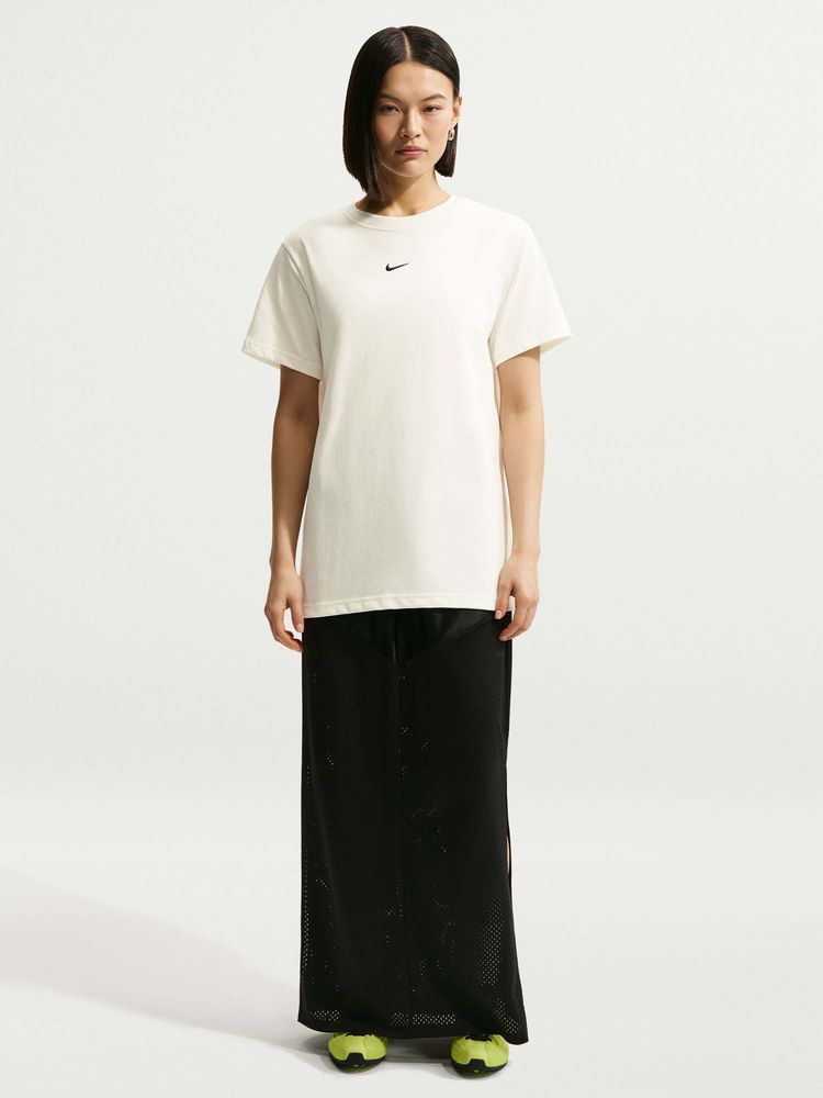 Nike White Sportswear Nsw Classic Tee Women T-Shirt-picture-15
