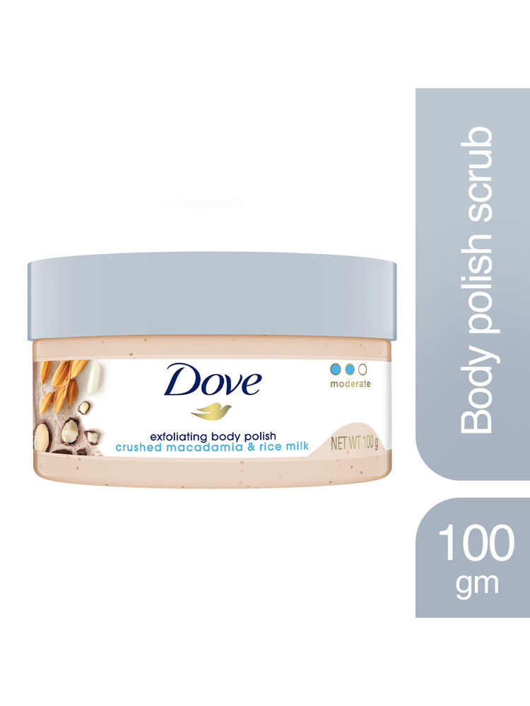 Dove Crushed Macadamia & Rice Milk Moderate Exfoliating Body Scrub-picture-23