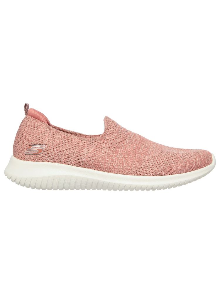 SKECHERS Women Ultra Flex Peach Casual Slip Sneakers-picture-19