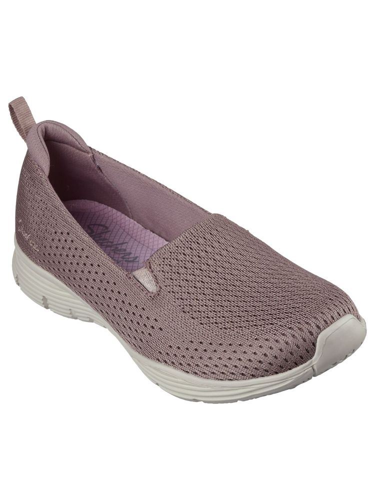 SKECHERS Women Seager Mauve Casual Slip On Loafers