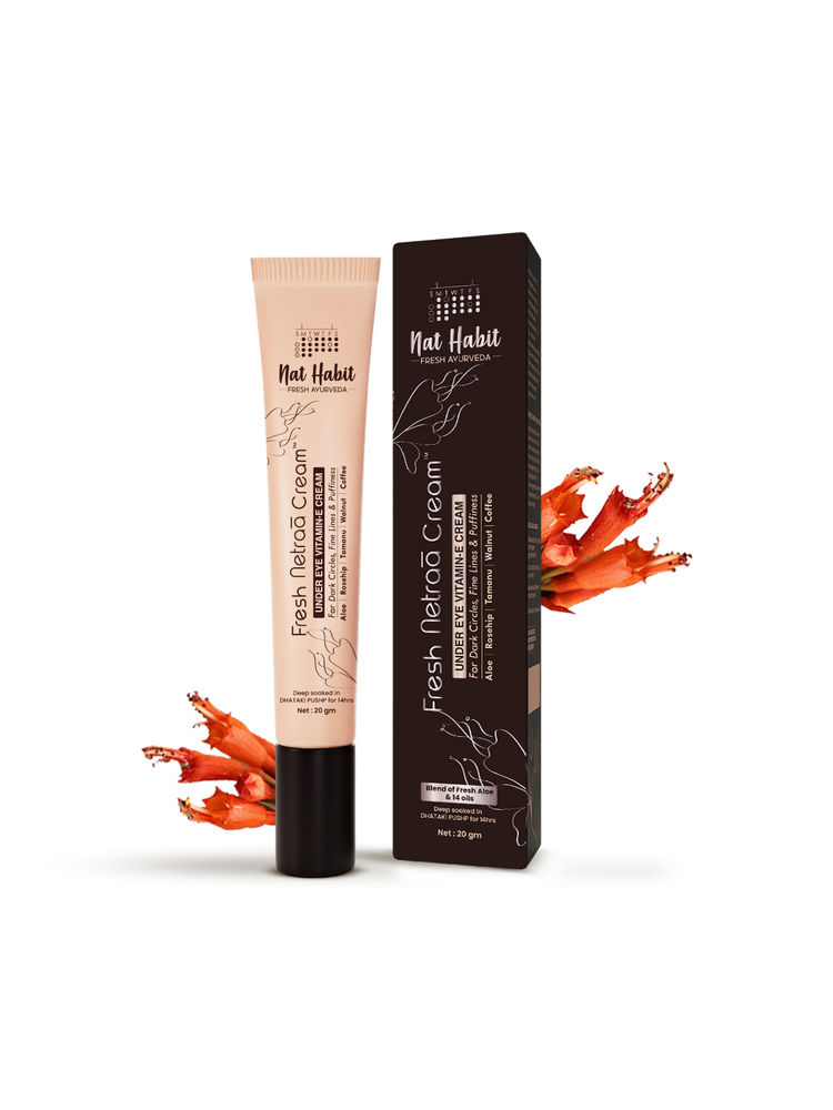 Nat Habit Under Eye Cream For Wrinkles And Dark Circle, Pure Netraa For Puffy Undereye With Coffee-picture-38