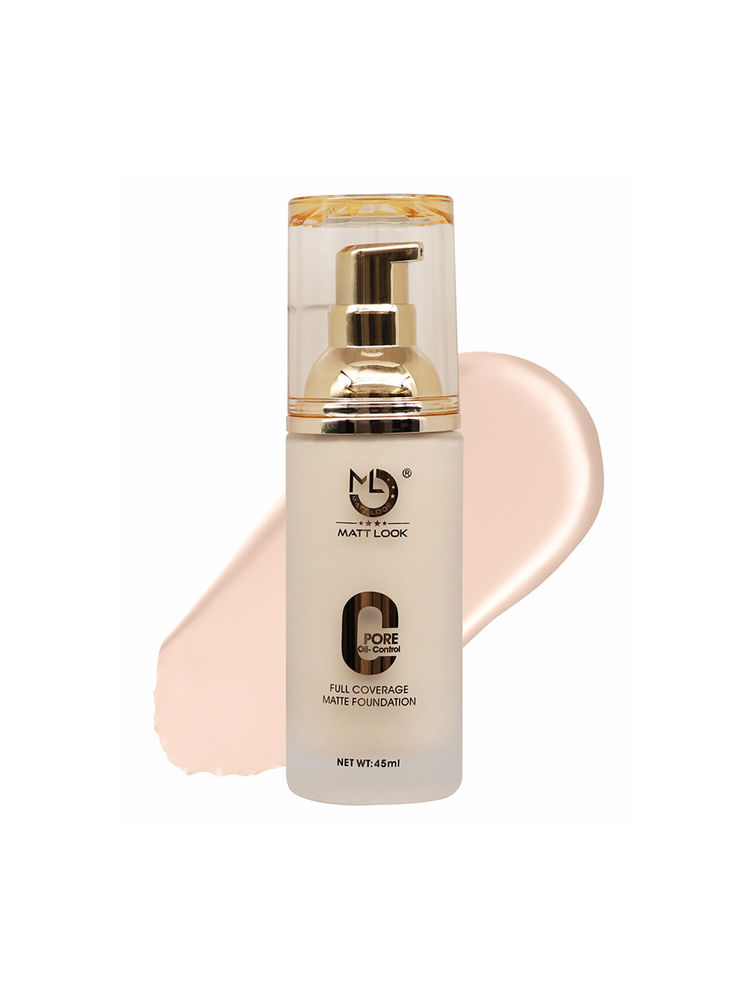 Matt look Zero Pore Oil Control Full Coverage Matte Foundation-picture-15