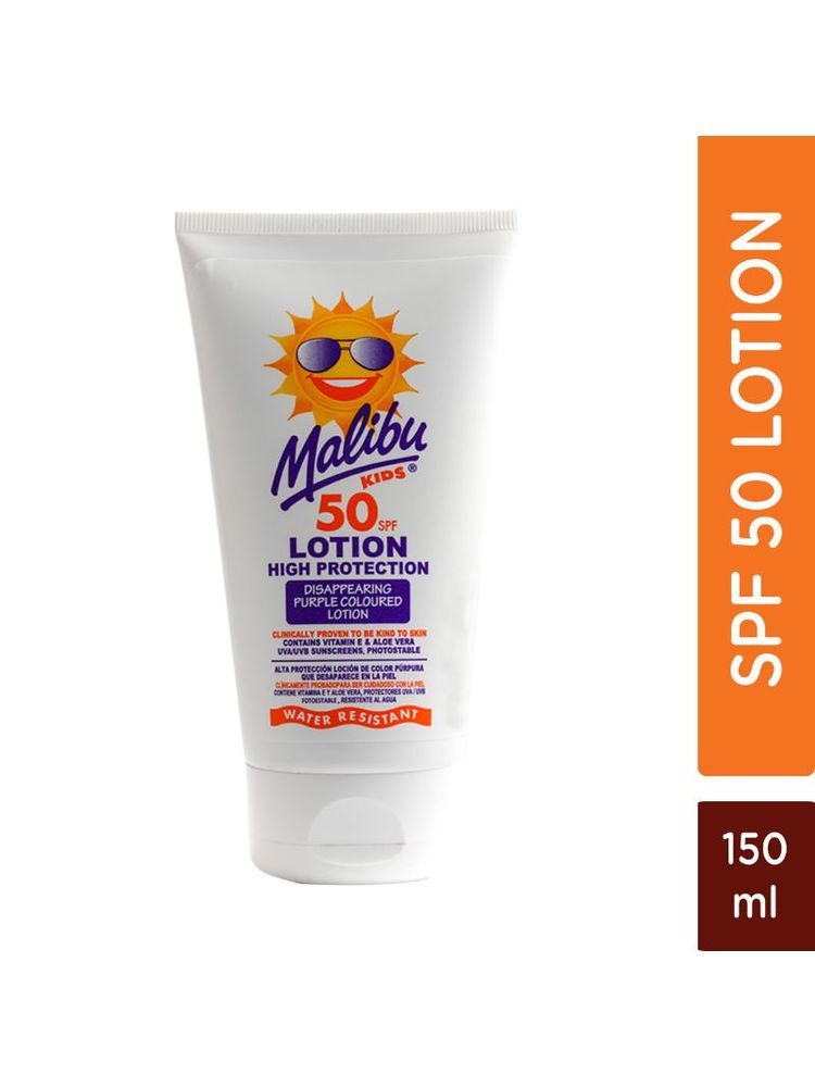 Malibu Kids Coloured Lotion SPF 50