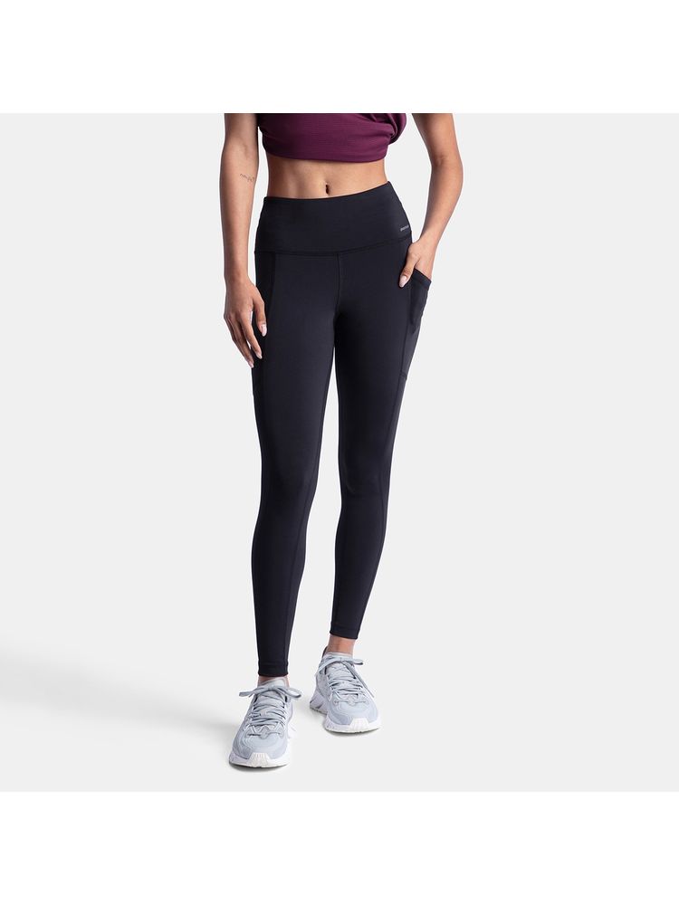 Jockey MW68 Women Microfiber Elastane 7/8th Active Wear Leggings - Black-picture-17