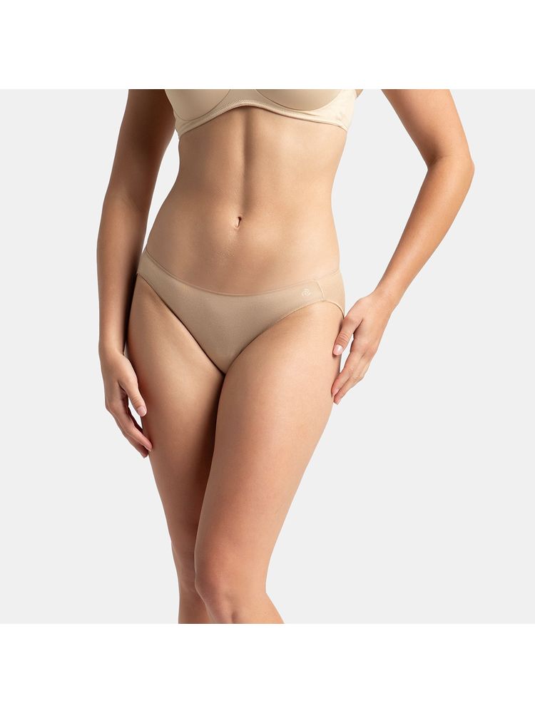 Jockey 1803 Women Medium Coverage Modal Stretch Bikini - Skin-image-35