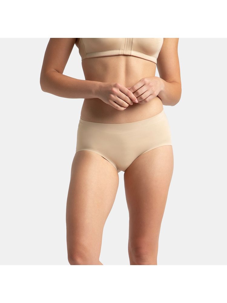 Jockey 1827 Women High Coverage Soft Touch Microfiber Elastane Full Brief - Skin-picture-17