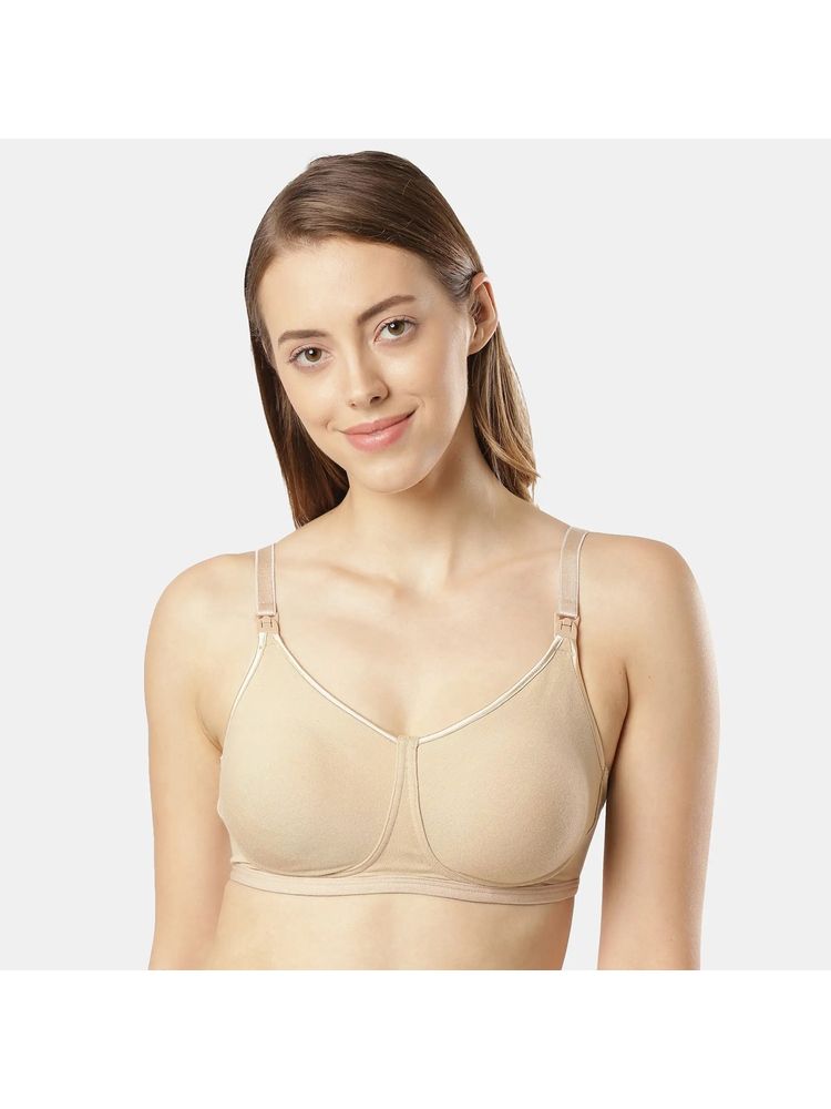 Jockey ES08 Wirefree Non Padded Cotton Elastane Full Coverage Nursing Bra-Light Skin-picture-40