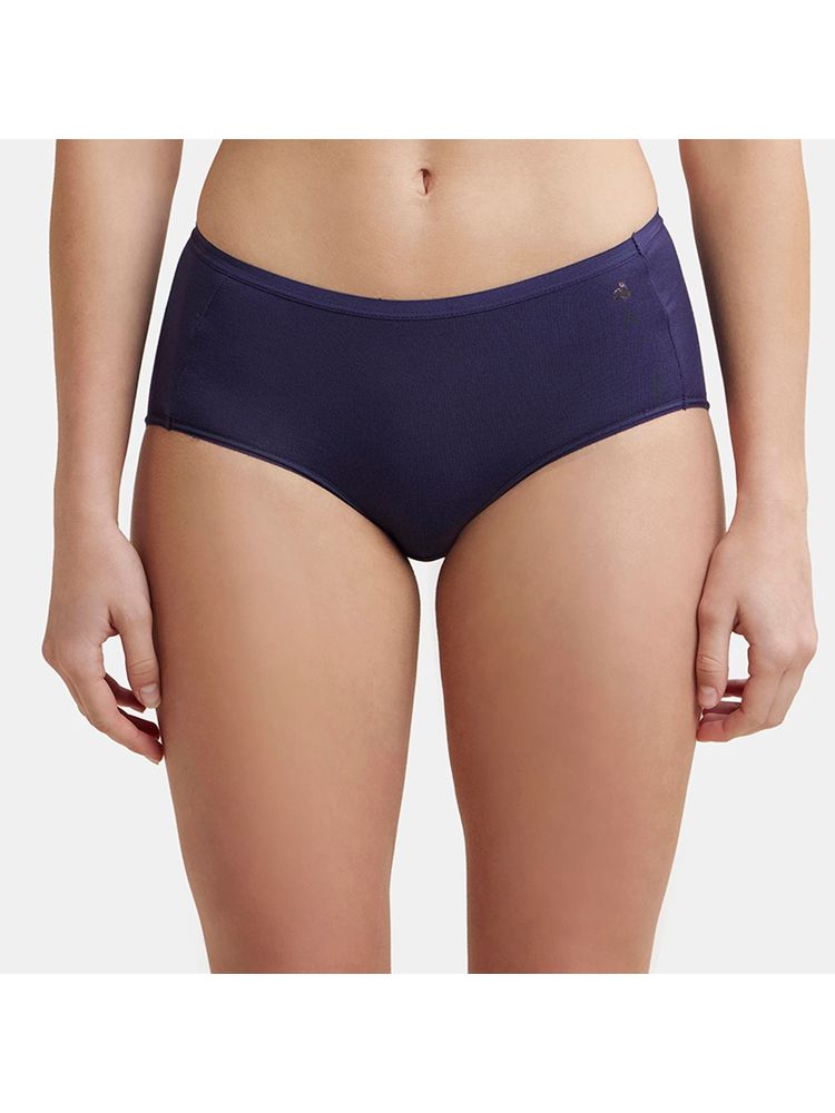 Jockey 1809 Women Full Coverage Micro Modal Elastane Full Brief - Classic Navy-picture-11
