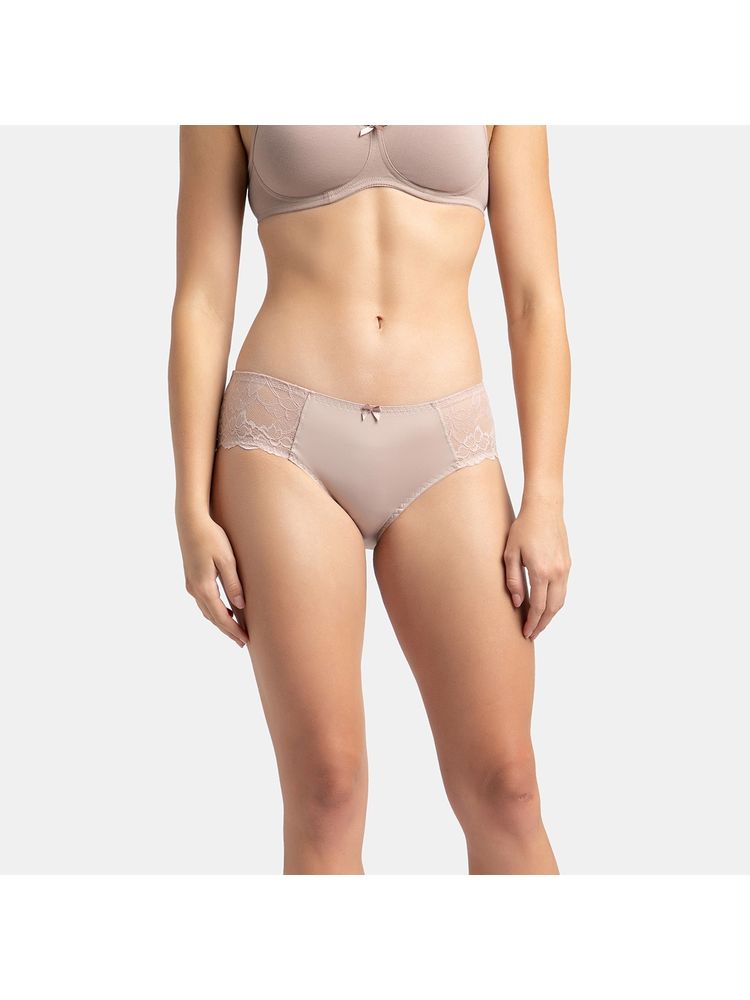 Jockey 1814 Women Full Coverage Soft Touch Microfiber Elastane Hipster - Mocha-image-30