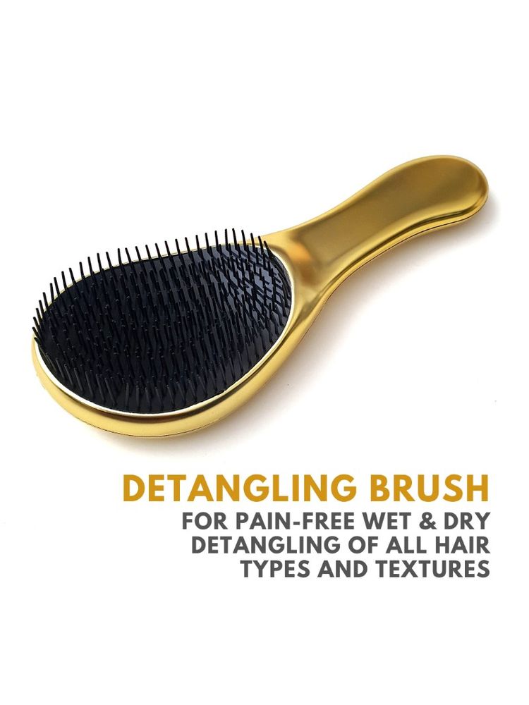 Alan Truman DT-06 Detangling Brush - Yellow Gold-picture-39