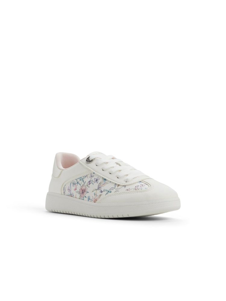 Aldo Areanne White Ladies Sneakers-image-34