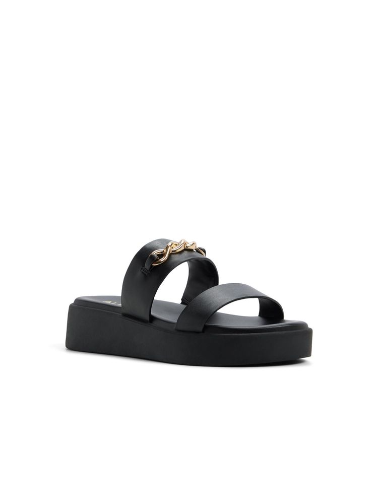 Aldo Halamaever Black Ladies Eva Sandals-picture-37