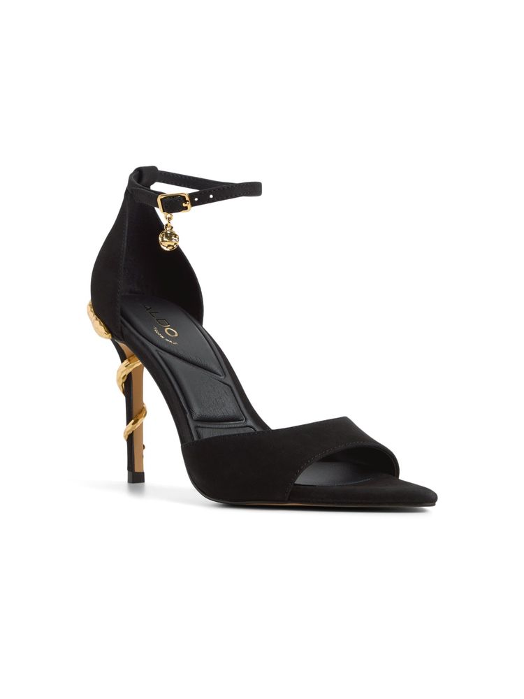aldo medeza-b black ladies dress stilettos